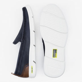 Mocassim Easy Smith Ultra Light 252 Azul Jeans