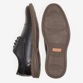 Sapato Metropolitan De Couro Bay Preto