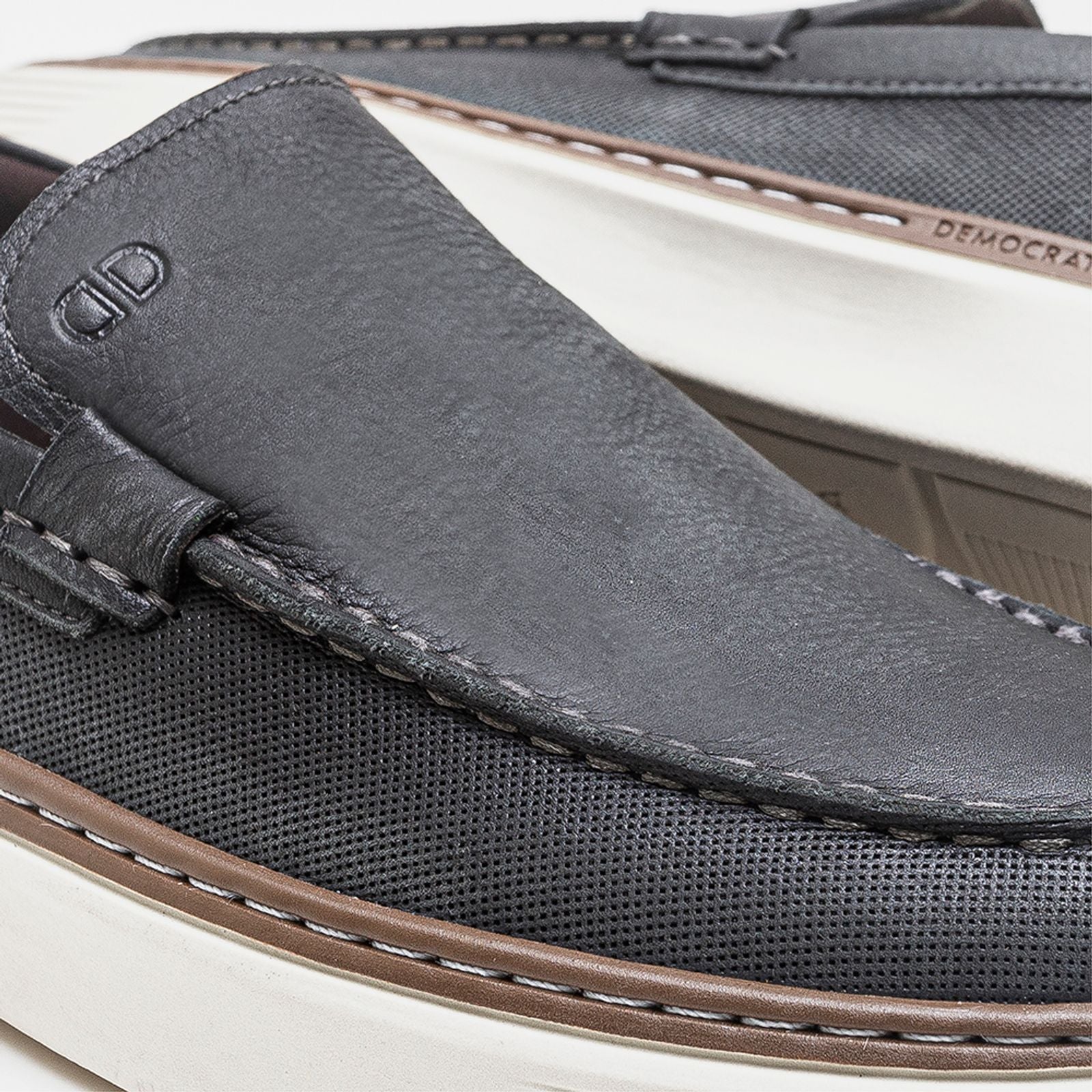 Sapato Clash Denim Preto