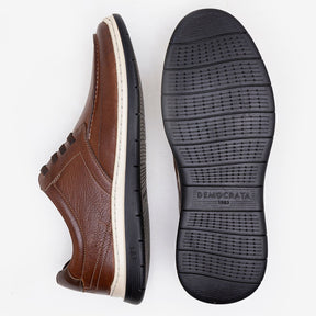 Sapato Easy Leave Marrom